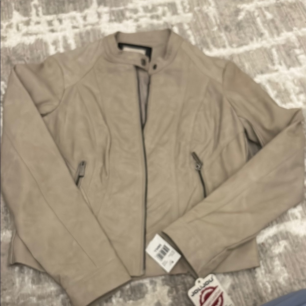 Jou Jou- Vegan Leather Jacket